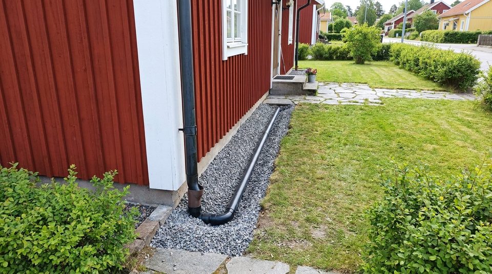 Dagvatten och stuprörsanslutning