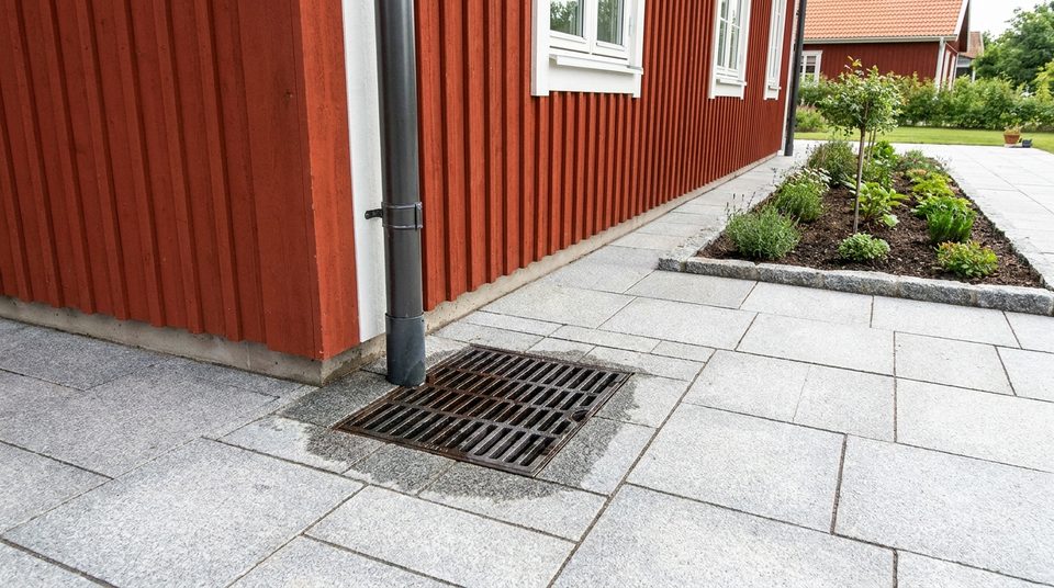 Dagvatten och stuprörsanslutning